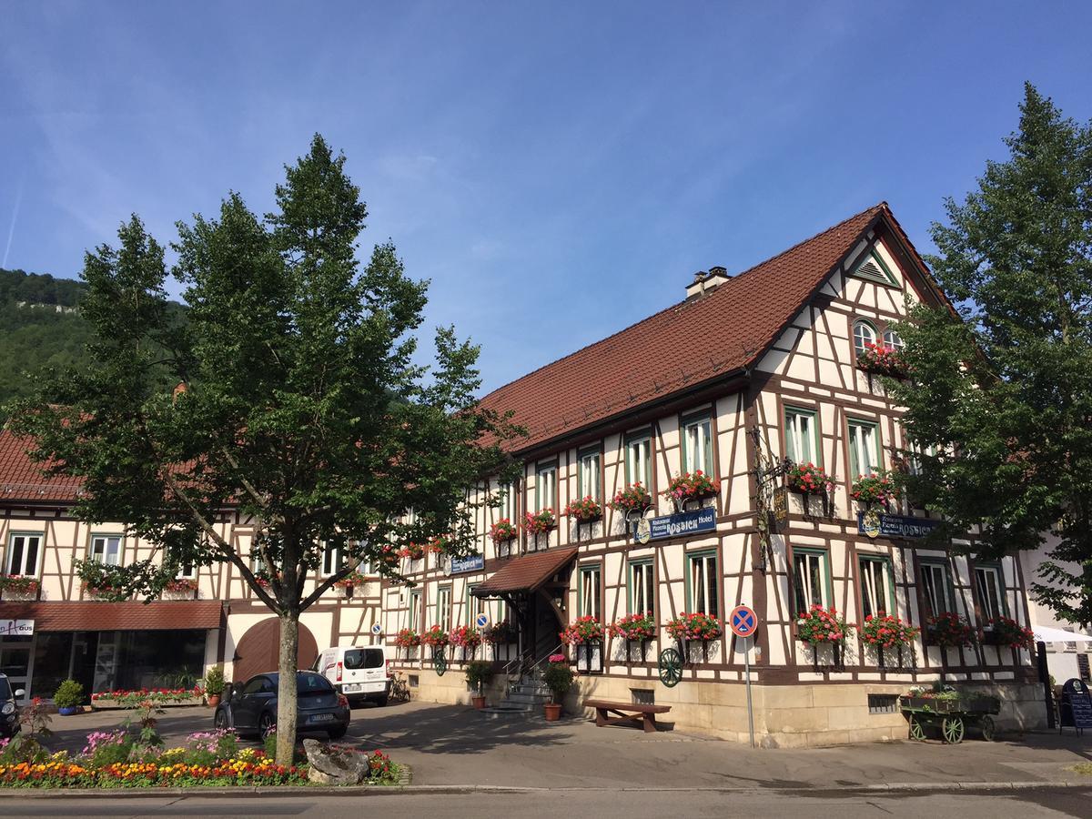 Hotel Ristorante Rostica Bad Urach Exteriör bild