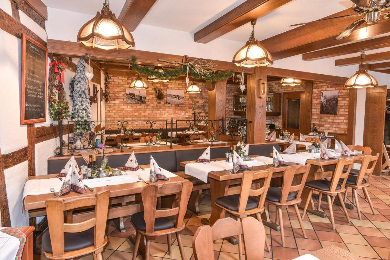 Hotel Ristorante Rostica Bad Urach Exteriör bild