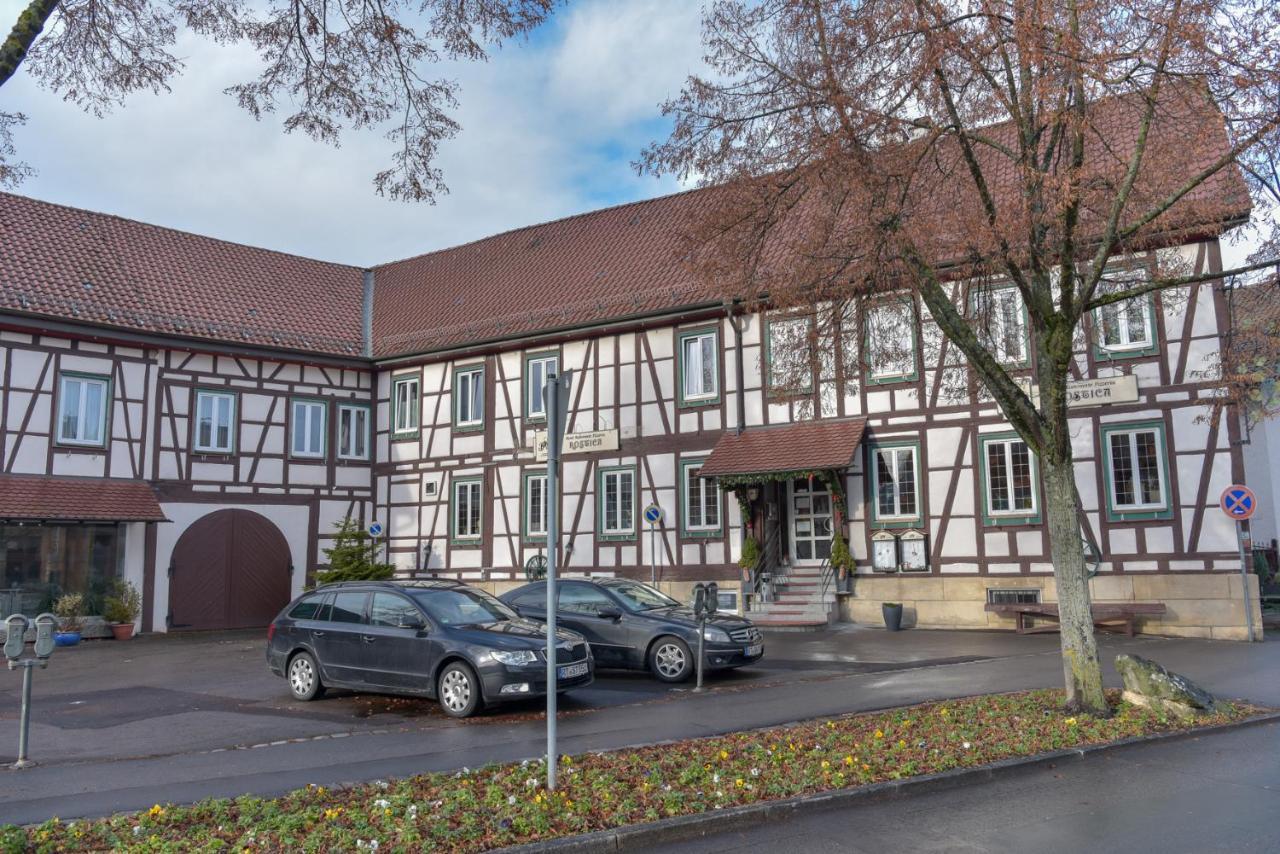 Hotel Ristorante Rostica Bad Urach Exteriör bild