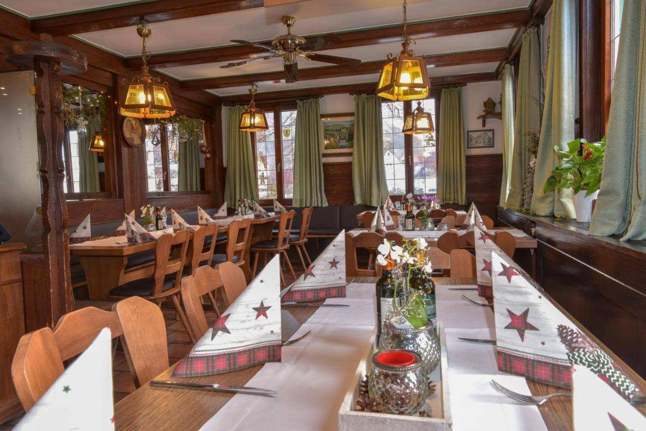 Hotel Ristorante Rostica Bad Urach Exteriör bild